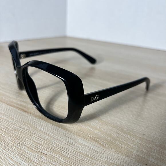 Dolce & Gabbana DD8075 501/T3 Black Oversized Sunglasses 58-16-135 FRAMES ONLY main image 4